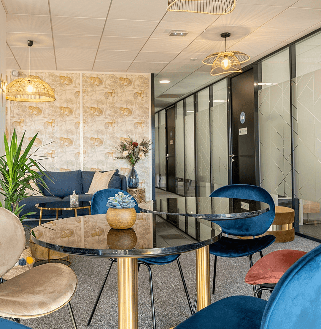 Salle de réunion de l'agence Vision Financement Nancy